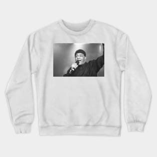 Al Jarreau BW Photograph Crewneck Sweatshirt